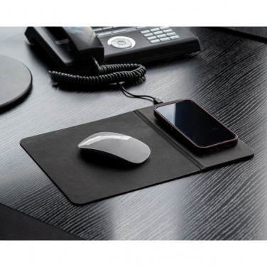 Logo trade promotional item photo of: Mousepad with Wireless Charging ROTHERHAM